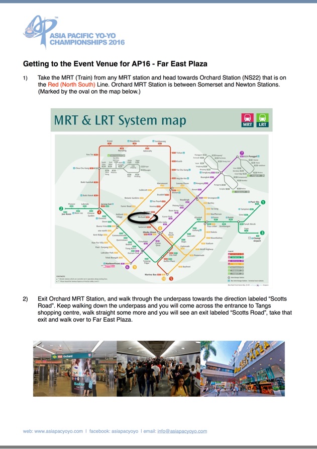 AP16 Directions